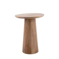 Best Leitmotiv FORCE Table d’appoint en bois de manguier ø35,5cm