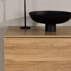 Best Venture Home FRIHAMN Meuble TV suspendu 2 tiroirs en bois L160cm