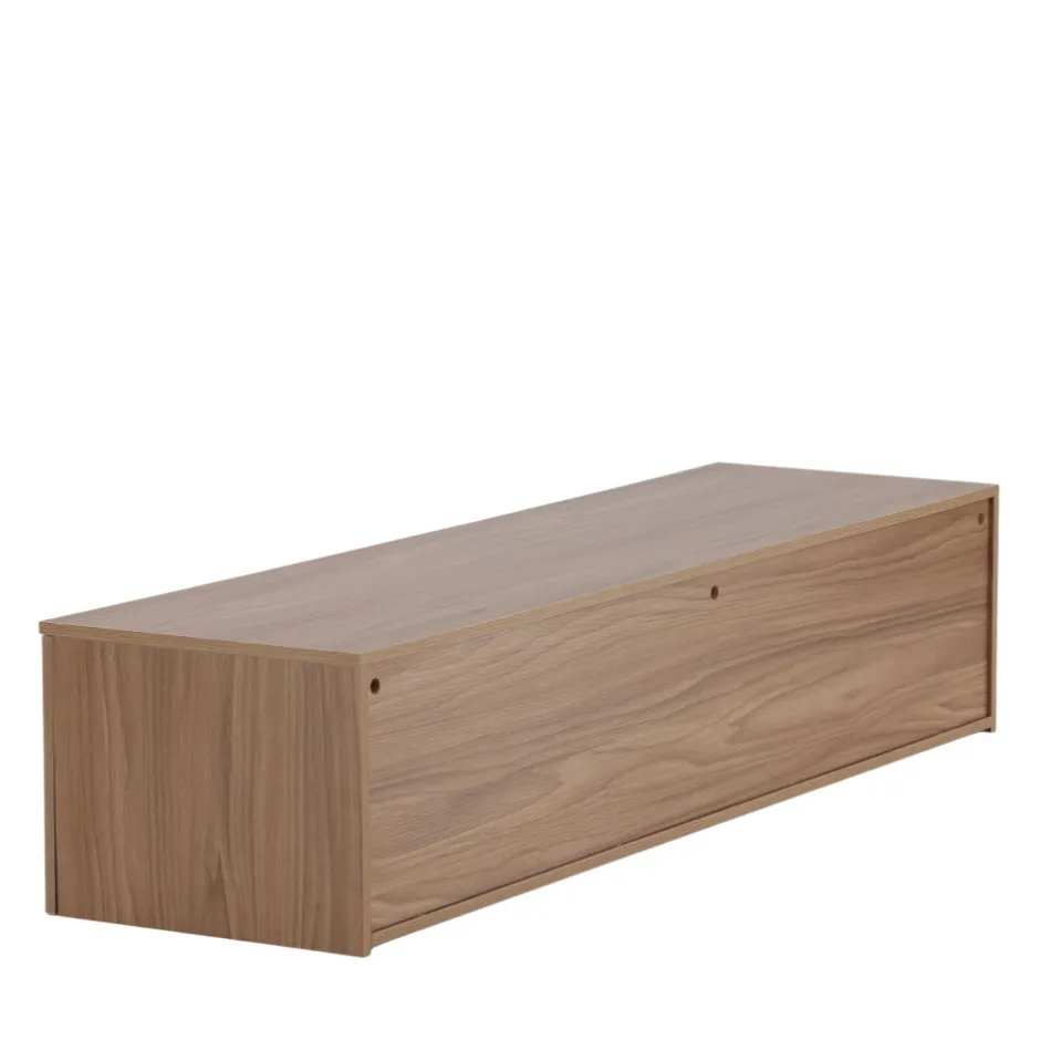 Best Venture Home FRIHAMN Meuble TV suspendu 2 tiroirs en bois L160cm
