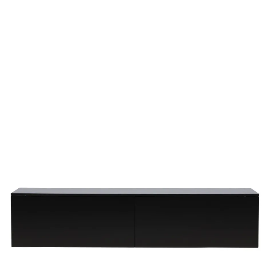 Best Venture Home FRIHAMN Meuble TV suspendu 2 tiroirs en bois L160cm
