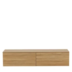 Best Venture Home FRIHAMN Meuble TV suspendu 2 tiroirs en bois L160cm