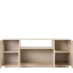 Outlet Drawer FRITZ Buffet 4 portes effet travertin L180cm