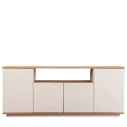 Clearance Drawer FRITZ Buffet 4 portes en bois L180cm