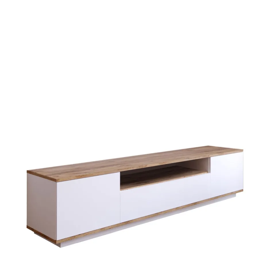 Hot Drawer FRITZ Meuble TV 3 portes en bois L180cm