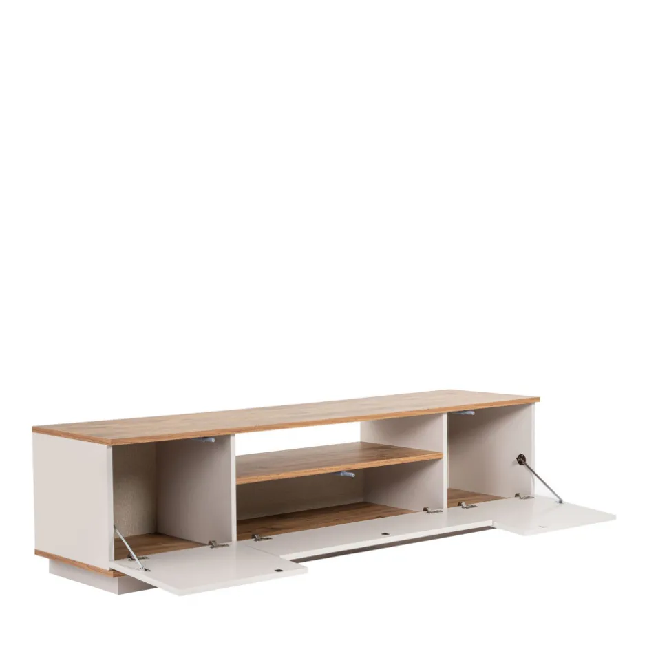 Hot Drawer FRITZ Meuble TV 3 portes en bois L180cm