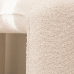New Drawer FULL Pouf en tissu bouclette