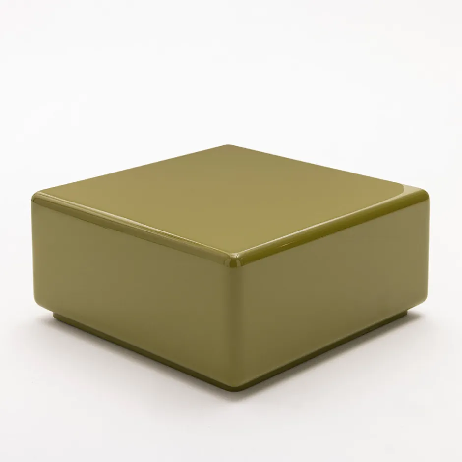 Hot Drawer GAIA Table basse carrée laquée 60x60cm