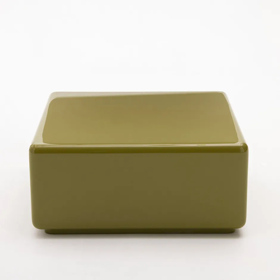 Hot Drawer GAIA Table basse carrée laquée 60x60cm
