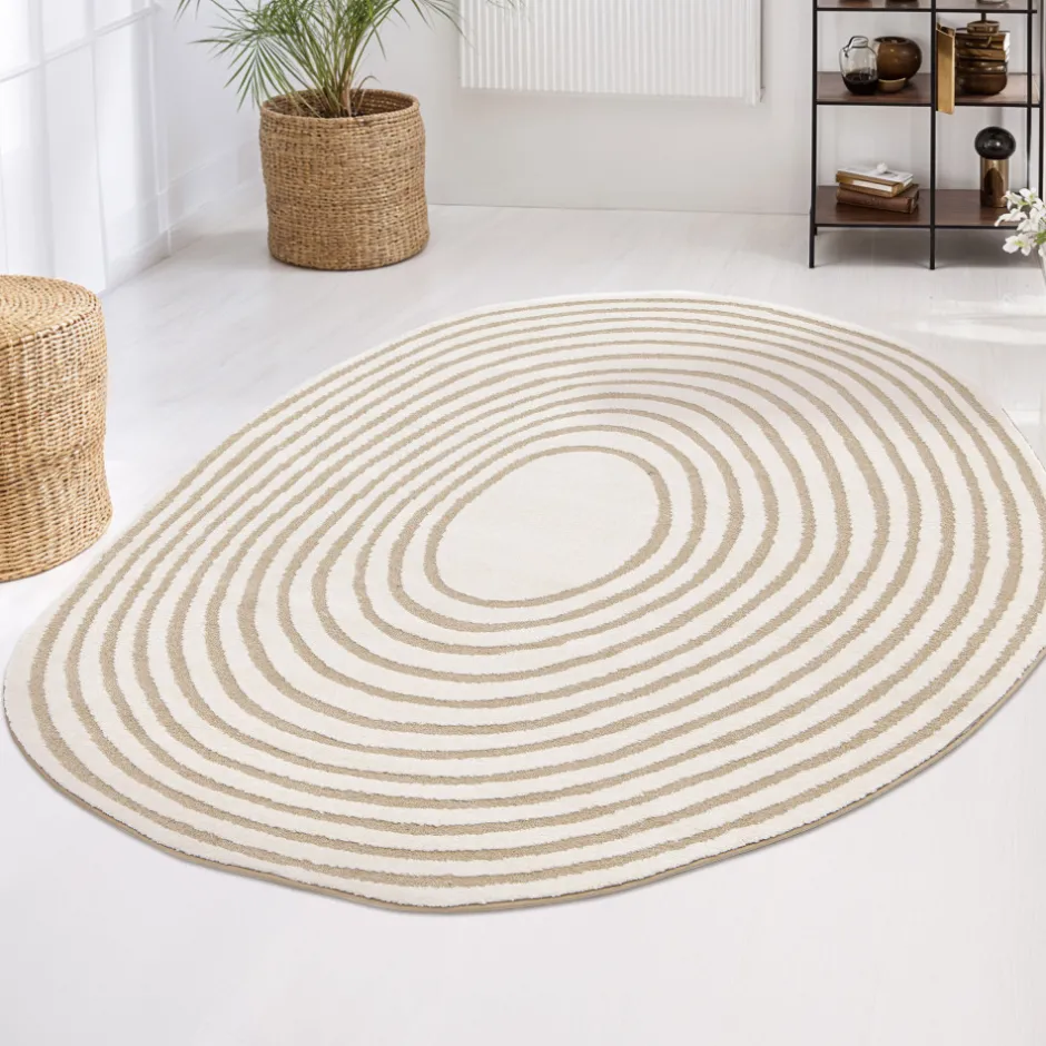 Best Drawer GELATO Tapis contemporain de forme organique