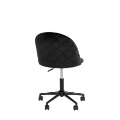 Clearance House Nordic GENEVE Chaise de bureau à roulettes en velours