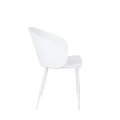 Best No name GIGI Lot de 2 chaises en résine et métal