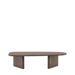 Venture Home GRONVIK Table basse organique en bois 130x65cm