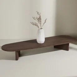 Hot Venture Home GRONVIK Table basse organique en bois 180x55cm