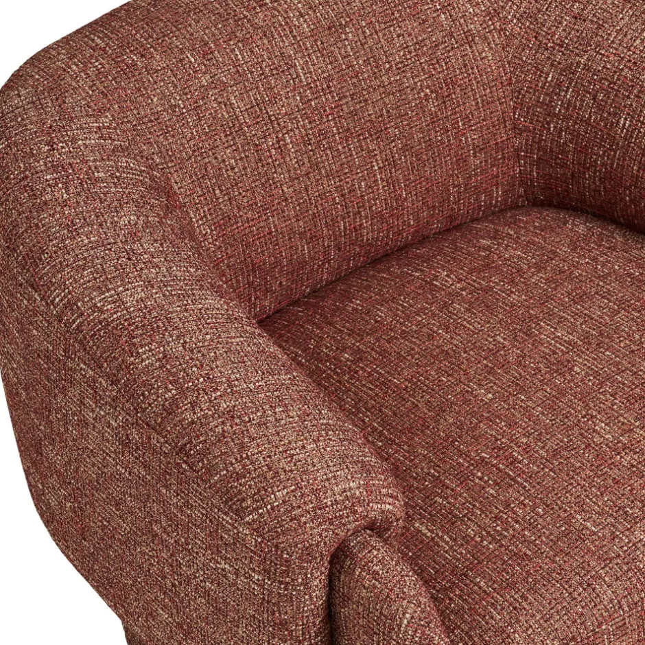 Hot House Nordic HAMILTONY Fauteuil lounge en tissu chiné