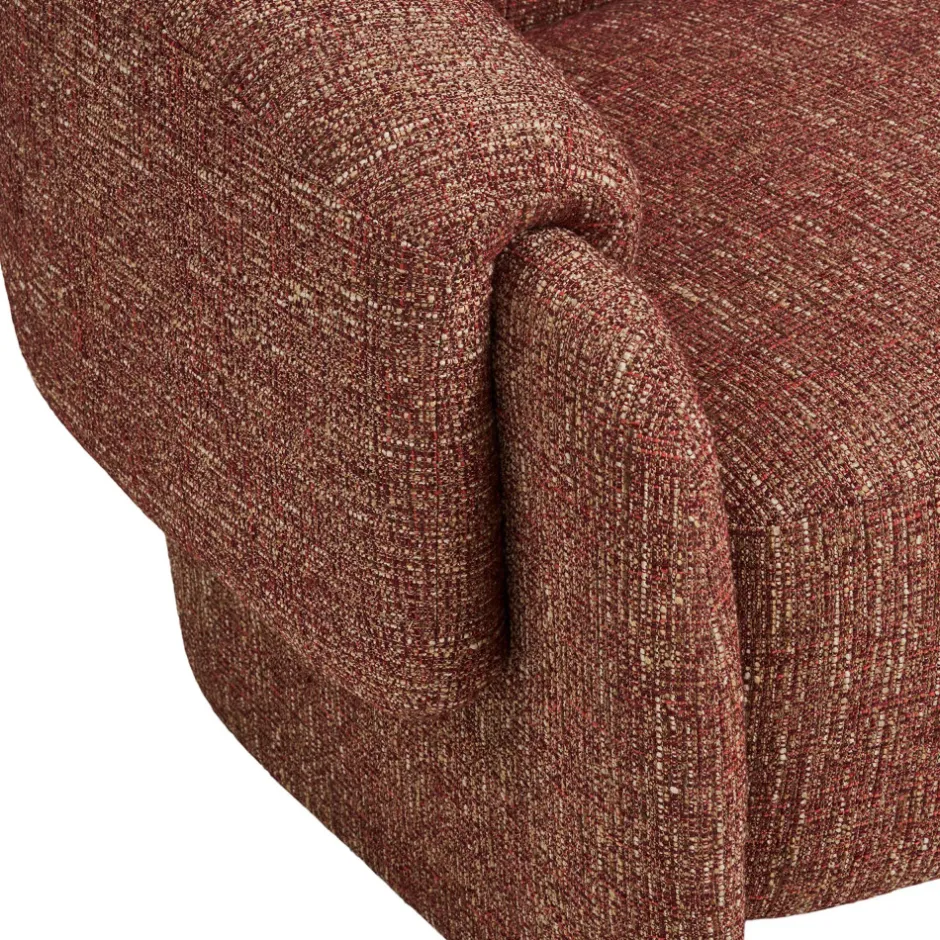 Hot House Nordic HAMILTONY Fauteuil lounge en tissu chiné