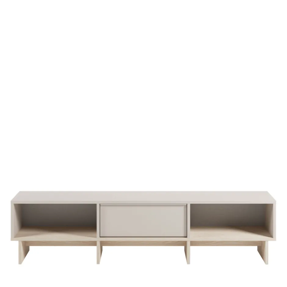 New Drawer HARRIET Meuble TV 1 porte en bois et métal L170cm