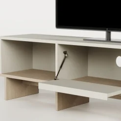 New Drawer HARRIET Meuble TV 1 porte en bois et métal L170cm