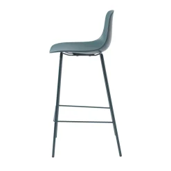 Best No name HEL Lot de 2 chaises de bar en plastique et métal H67,5cm