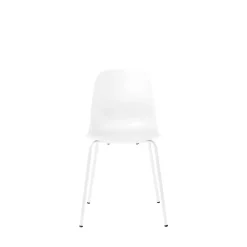 Discount No name HEL Lot de 4 chaises en plastique et métal