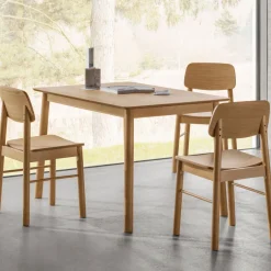 Hot Drawer HEM Table à manger 4 personnes en bois