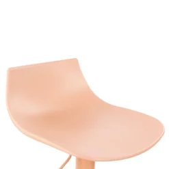 Clearance Drawer HERIBO Lot de 2 chaises de bar réglables en plastique et métal H58-79cm
