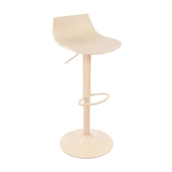Clearance Drawer HERIBO Lot de 2 chaises de bar réglables en plastique et métal H58-79cm