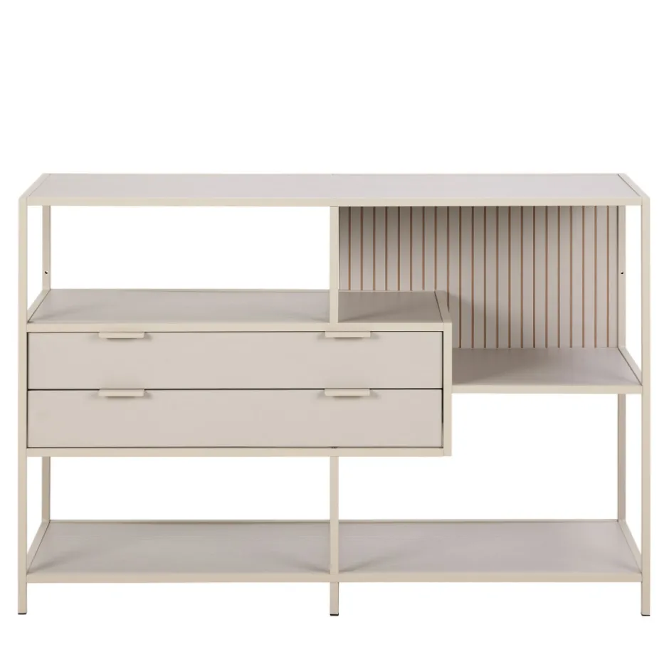 New Drawer HEXA Étagère 2 tiroirs en métal L114cm