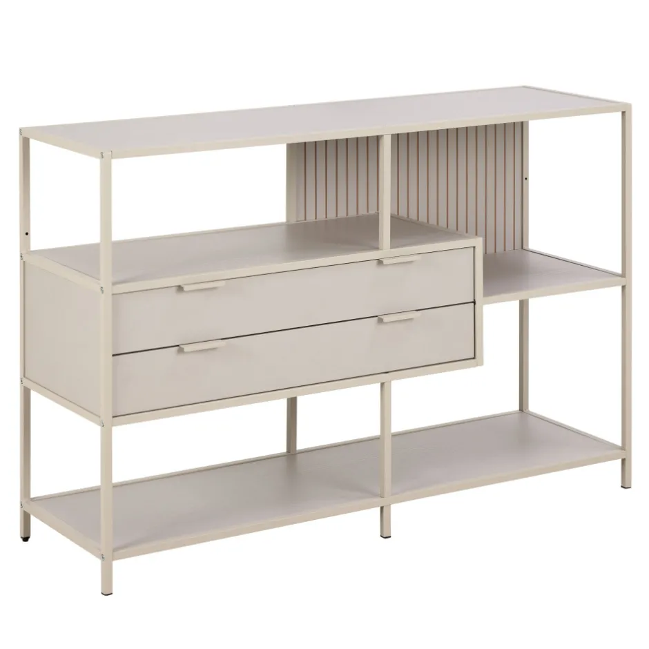 New Drawer HEXA Étagère 2 tiroirs en métal L114cm