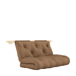 Sale Karup Design HOOKED Canapé convertible 2,5 places en tissu et bois avec accroches murales
