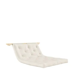 Clearance Karup Design HOOKED Canapé convertible 2,5 places en lin et bois avec accroches murales