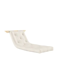 Discount Karup Design HOOKED Fauteuil convertible en lin et bois avec accroches murales