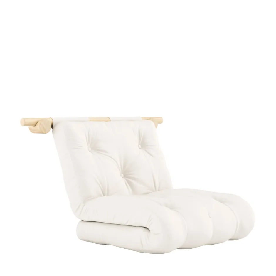 Discount Karup Design HOOKED Fauteuil convertible en tissu et bois avec accroches murales