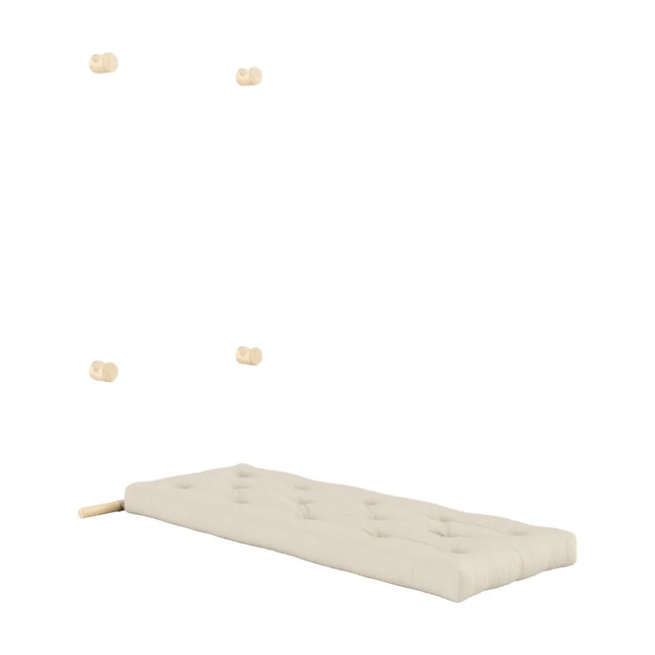 Discount Karup Design HOOKED Fauteuil convertible en tissu et bois avec accroches murales