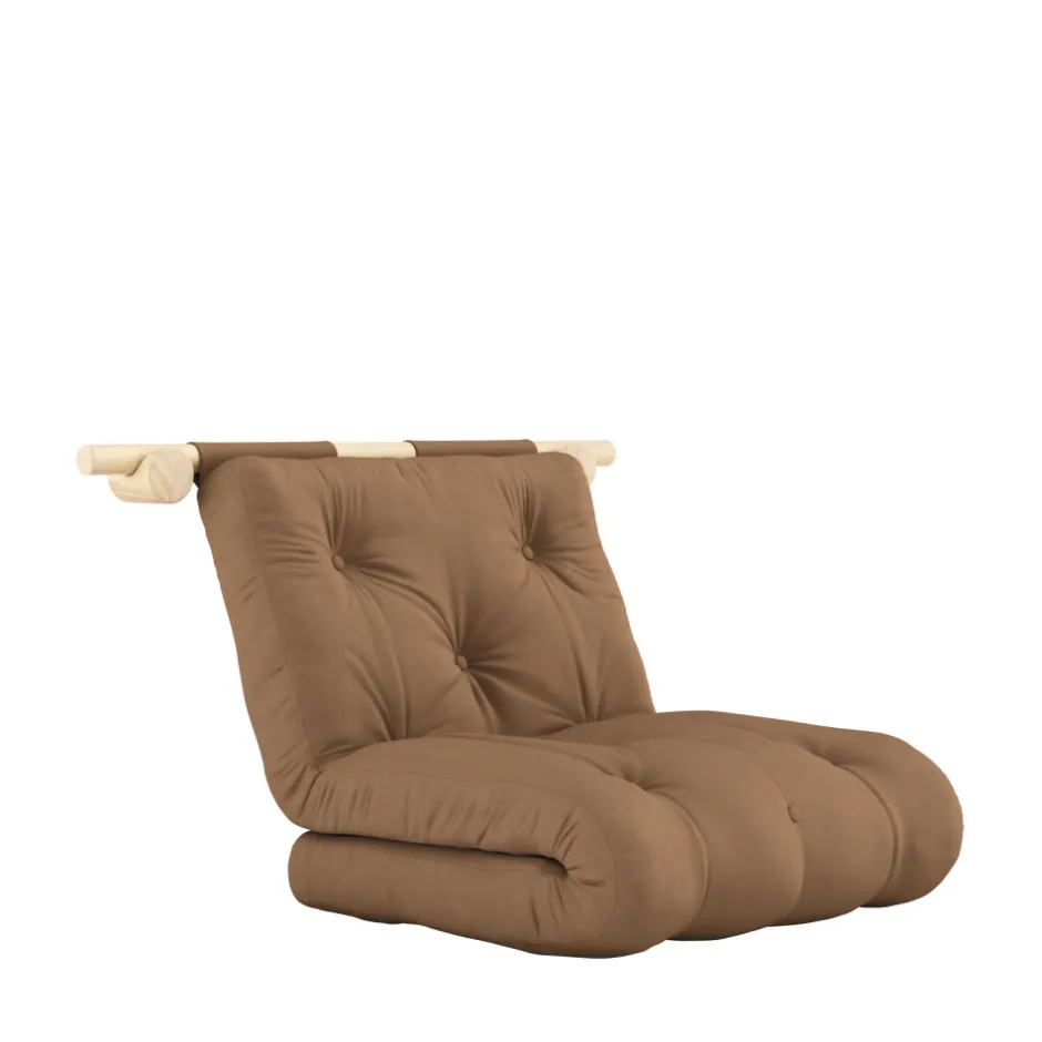 Discount Karup Design HOOKED Fauteuil convertible en tissu et bois avec accroches murales