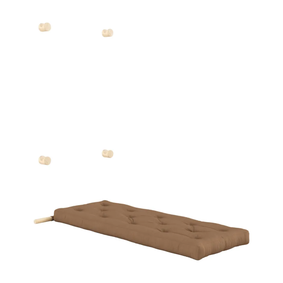 Discount Karup Design HOOKED Fauteuil convertible en tissu et bois avec accroches murales