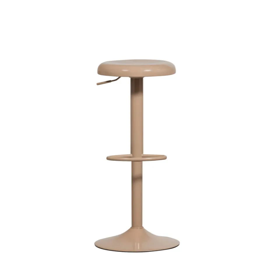 Woood ISAAC Tabouret de bar réglable en métal H61-81cm