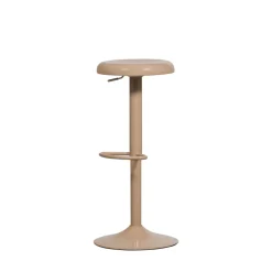 Woood ISAAC Tabouret de bar réglable en métal H61-81cm