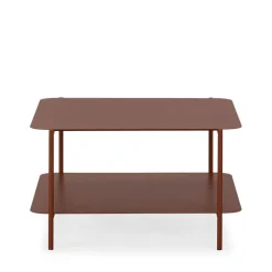 Outlet Drawer JUDITH Table basse en métal à double plateau