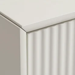 Sale No name JURA Meuble TV 2 portes 1 tiroir en bois et métal L140cm