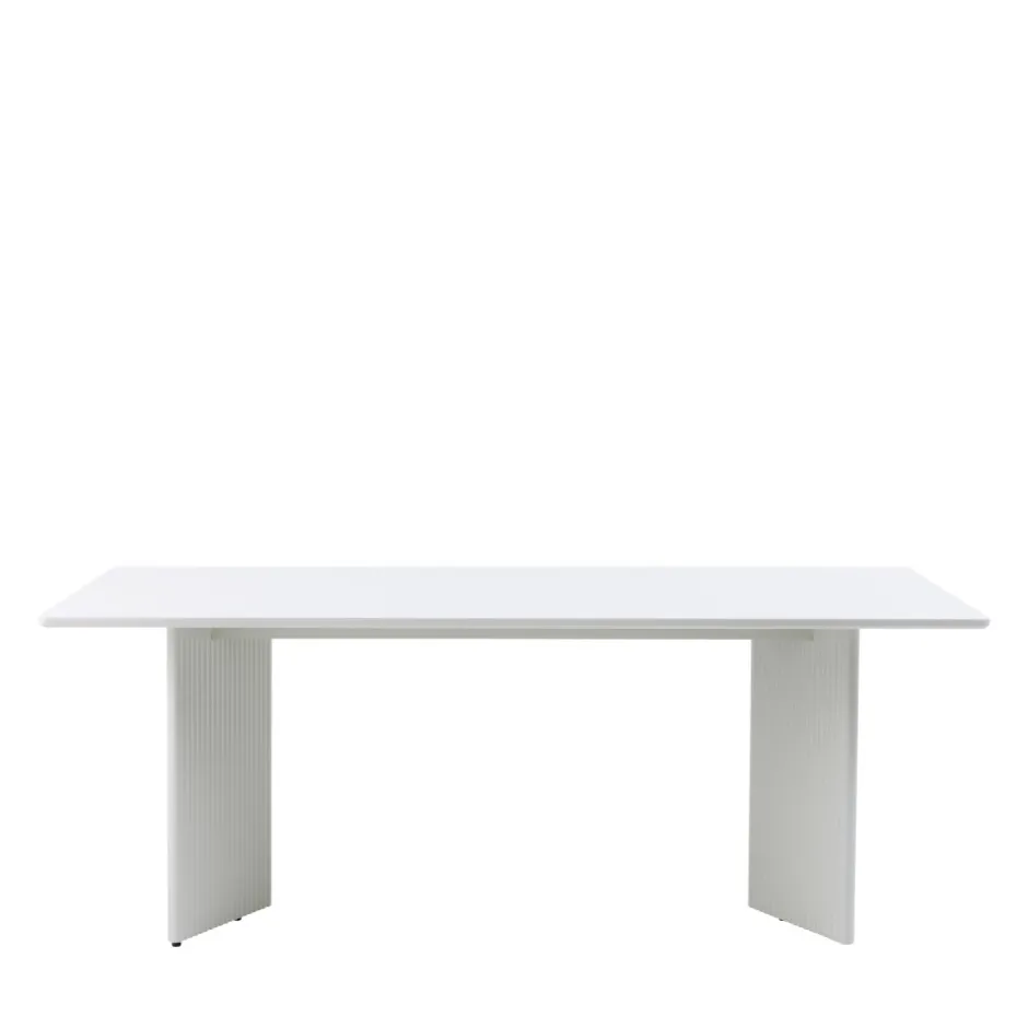 No name JURA Table à manger 6 personnes en bois