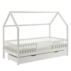 Clearance No name KABA Lit cabane enfant en bois 90x190cm