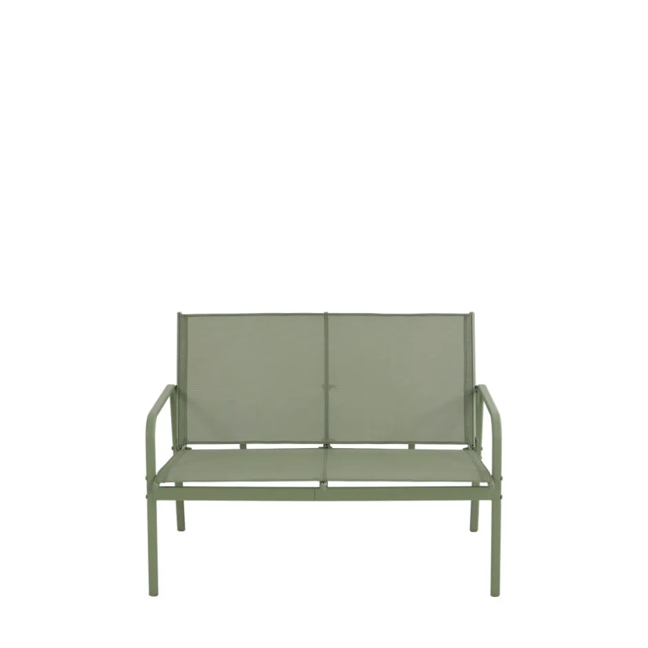 Sale Drawer KALLIA Salon de jardin 4 personnes en acier traité et textilène