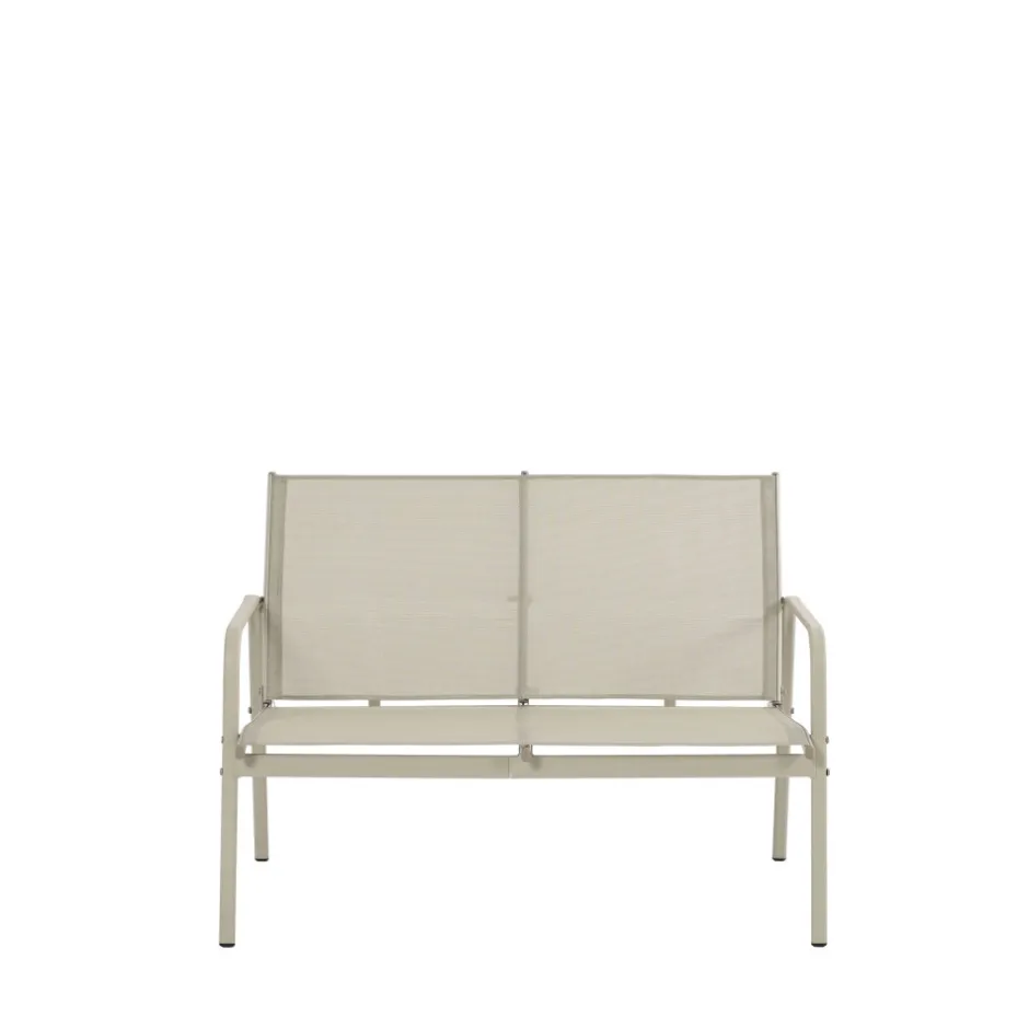 Sale Drawer KALLIA Salon de jardin 4 personnes en acier traité et textilène