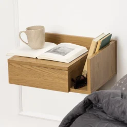 Hot Drawer KAMICHI Table de chevet murale réversible en bois