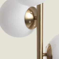 Clearance Drawer KANO Lampadaire avec 3 points lumineux en verre H148cm