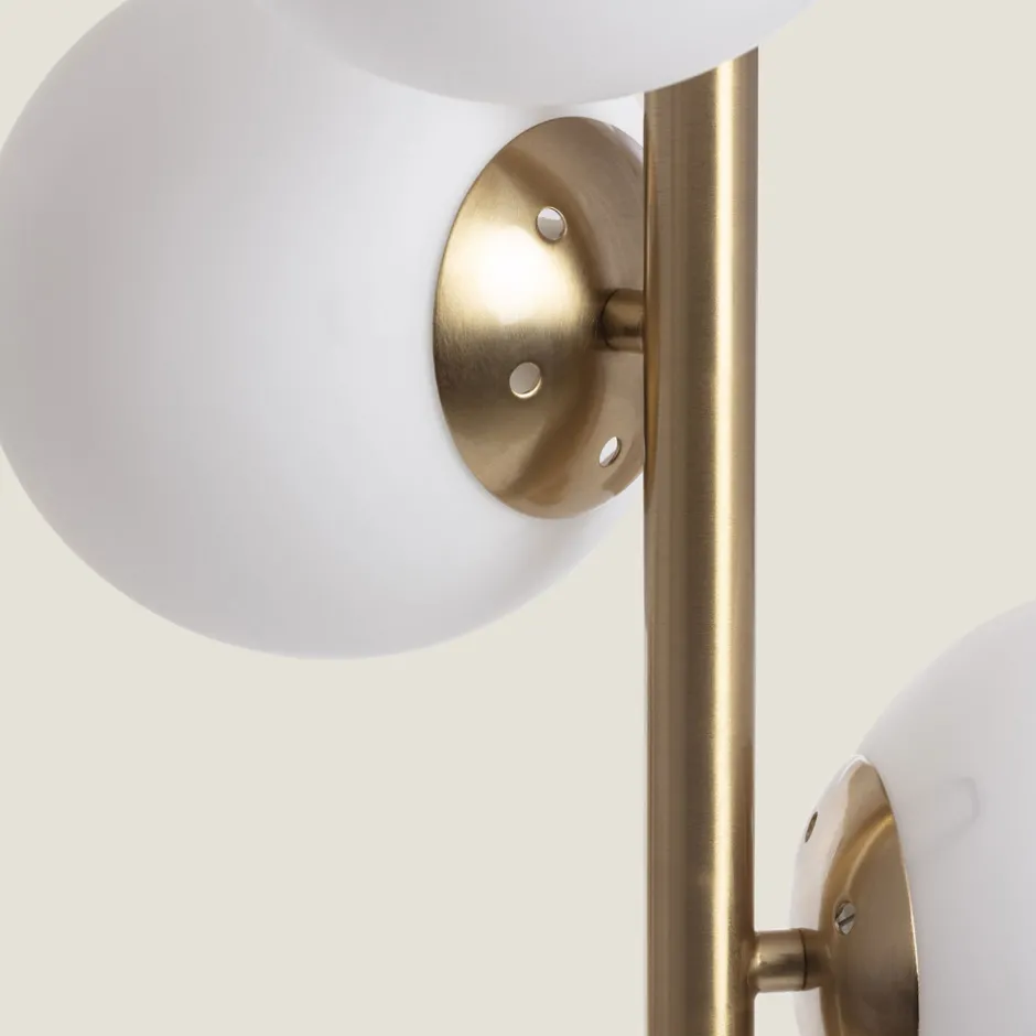 Clearance Drawer KANO Lampadaire avec 3 points lumineux en verre H148cm