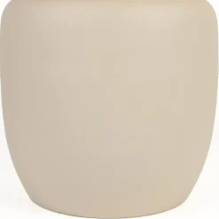 Clearance No name KARULA Table basse ronde effet travertin ø60cm