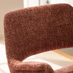 Sale Drawer KENDO Chaise de bureau pivotante en tissu et métal