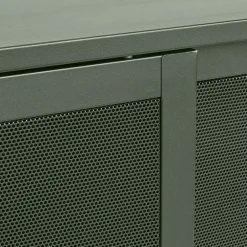 No name KISO Buffet 2 portes, 2 niches en métal L160cm