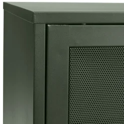 No name KISO Buffet 2 portes, 2 niches en métal L160cm